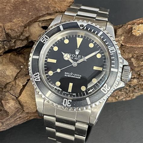 1968 rolex submariner value|vintage rolex submariner no date.